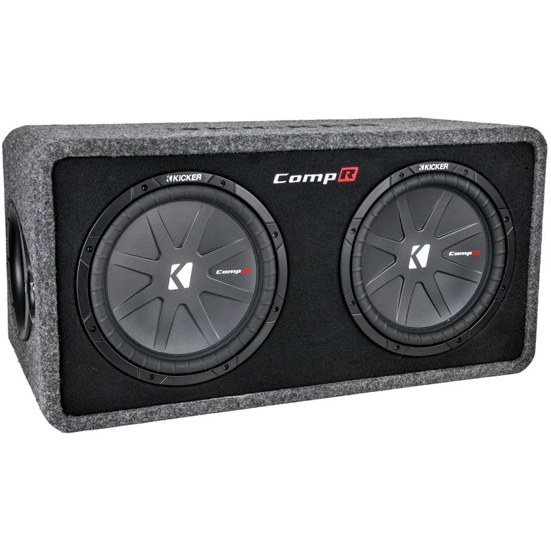 2 10 inch kicker sub box