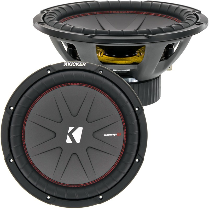 Kicker 43CWR124 12 Inch 1000W 4 Ohm DVC COMPR Car Audio Power Stereo Subwoofer