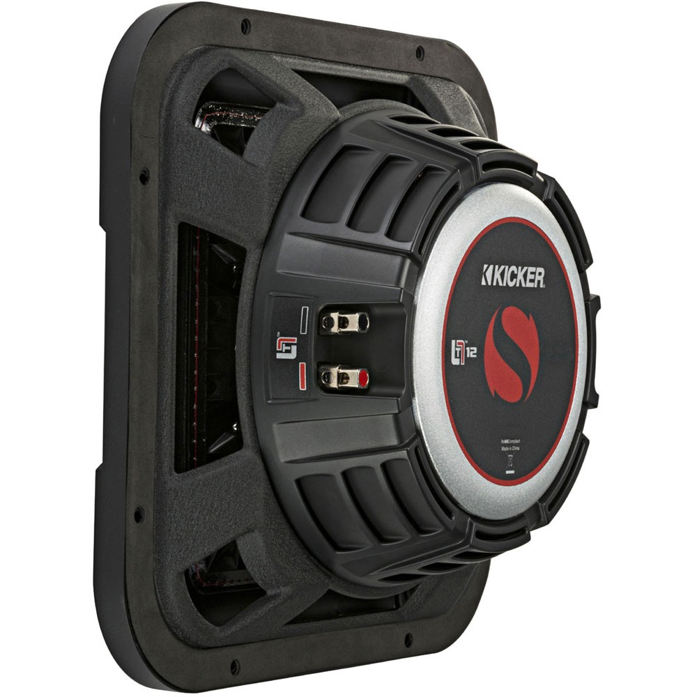 Kicker 46L7T122 SoloBaric 12" Subwoofer (2) 2 Ohm Coils