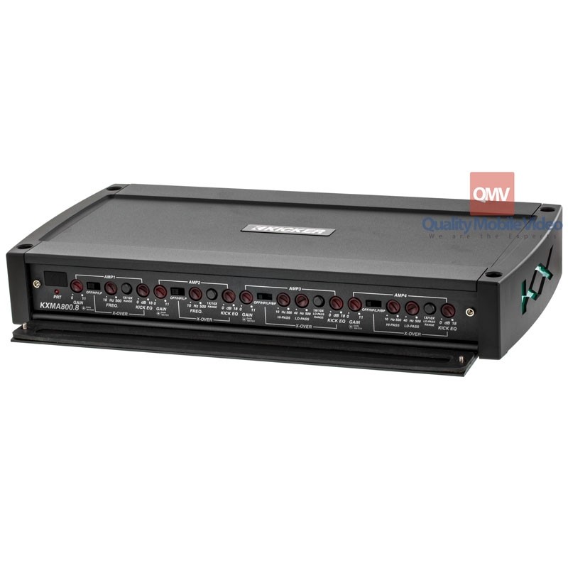 Kicker 44KXMA800.8 800 Watt RMS 8Channel Class DIC Bridgeable Marine Amplifier