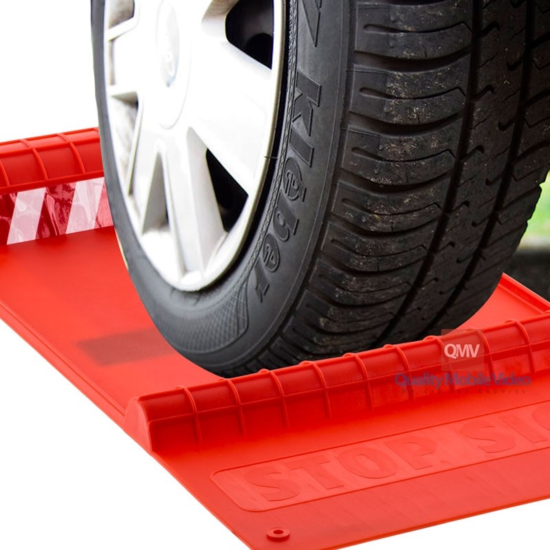 X 10 Pill MAXSA Innovations Park Right Parking Mat Red - 37359 Garage Floor Mat