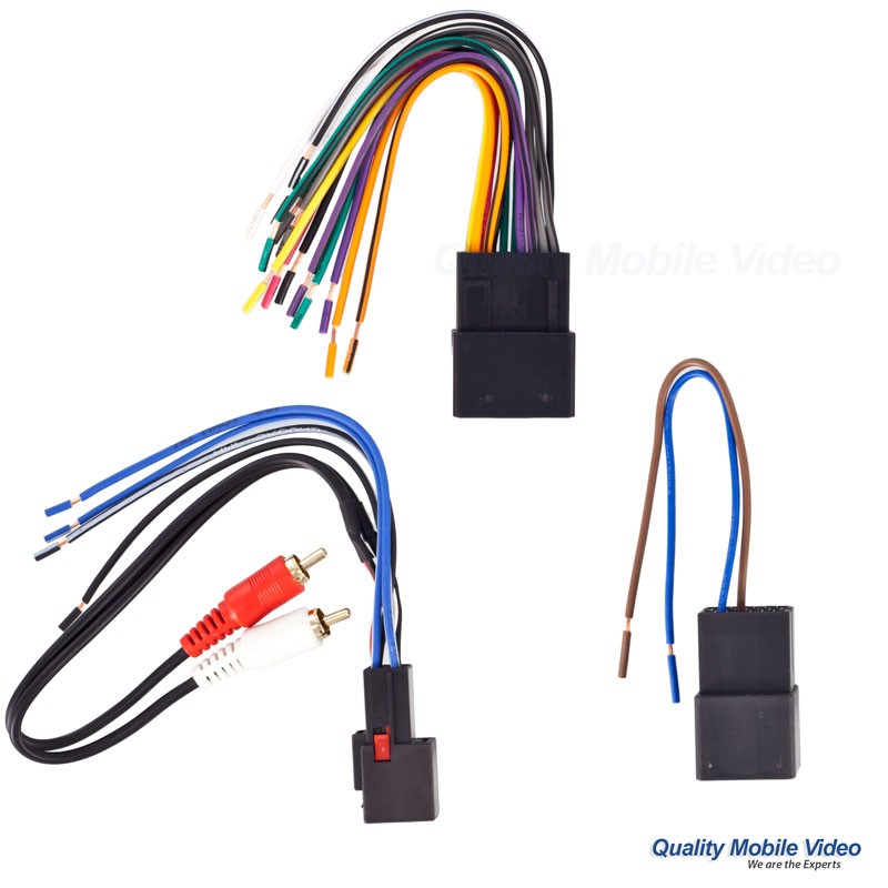 Metra Turbowires 70 5701 Ford Premium Sound Power And 4 Speakers Wiring Harness With Rca Connectors