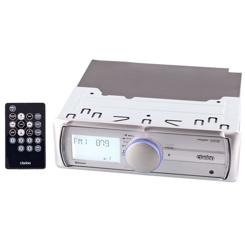 Clarion M502 Marine MP3/WMA Receiver with USB and Bluetooth