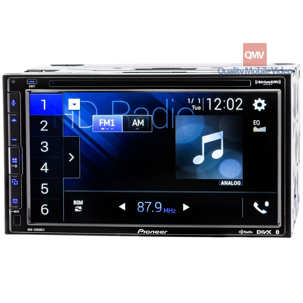 Pioneer AVH2500NEX Double DIN 6.8 inch In Dash Car Stereo Receiver