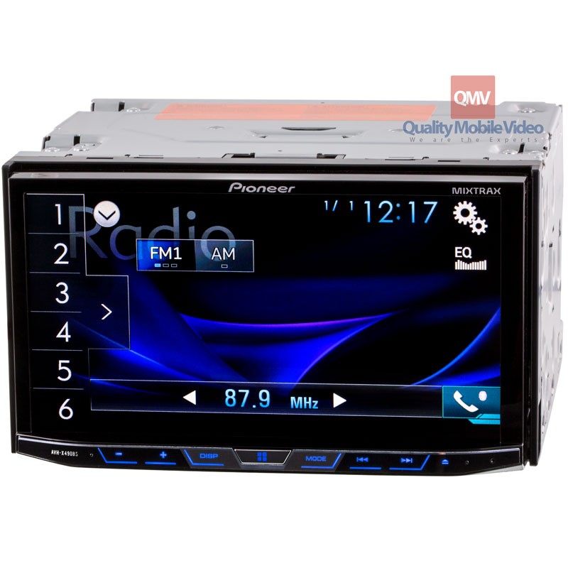 Pioneer AVHX490BS 7 Inch Double DIN Car Stereo Receiver with Bluetooth