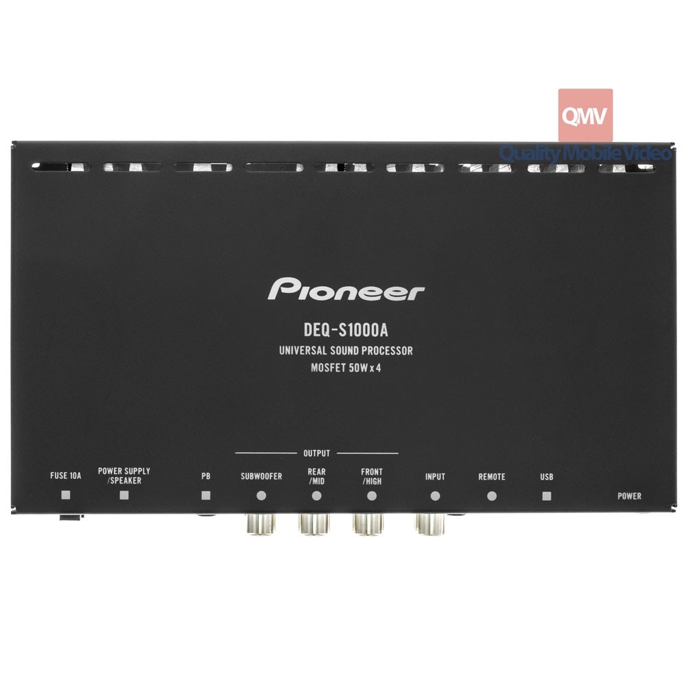 Pioneer Deq S1000a Universal Digital Sound Processor Dsp And 4 Channel Amplifier