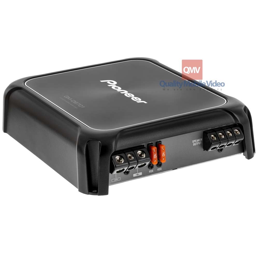 Pioneer GMD8701 1,600 Watt Class FD Mono Amplifier with wired bass