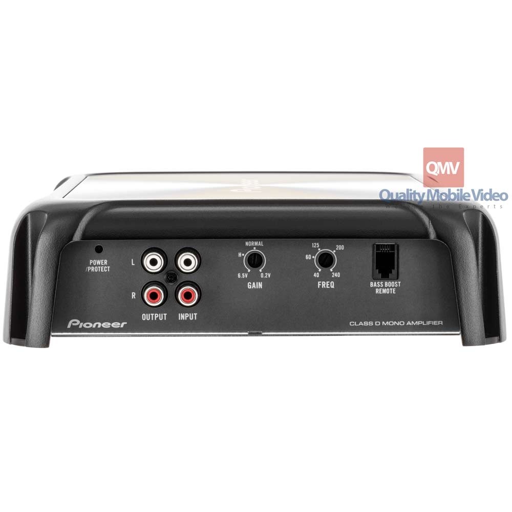 Pioneer GM-D8701 1,600 Watt Class FD Mono Amplifier with wired bass ...