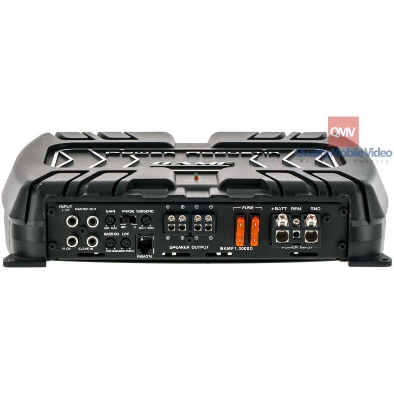 Power Acoustik BAMF13000D 1Channel ClassD 3000 Watt Car Amplifier
