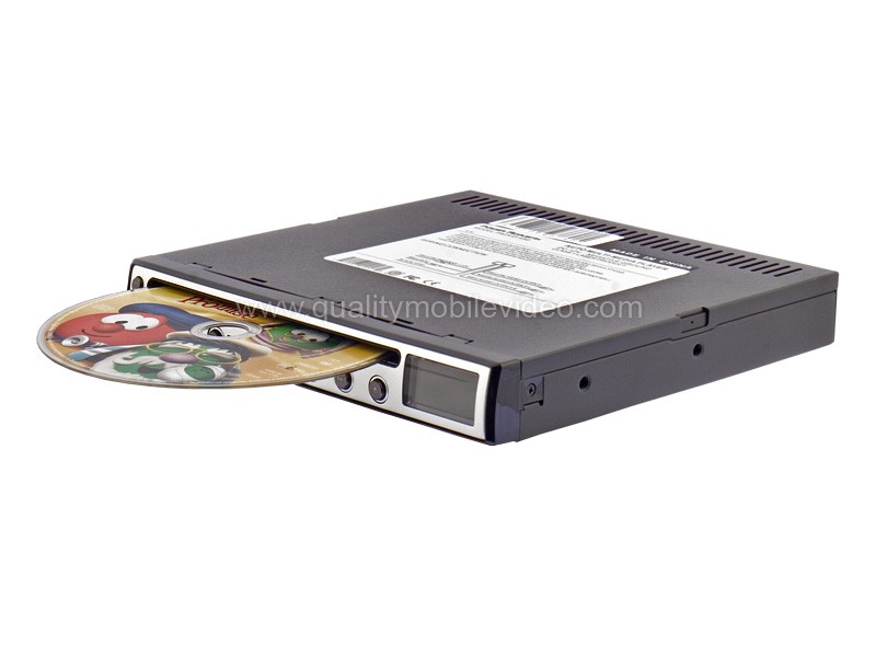 Power Acoustik PADVD-450 Half-DIN In-Dash Slim DVD Player