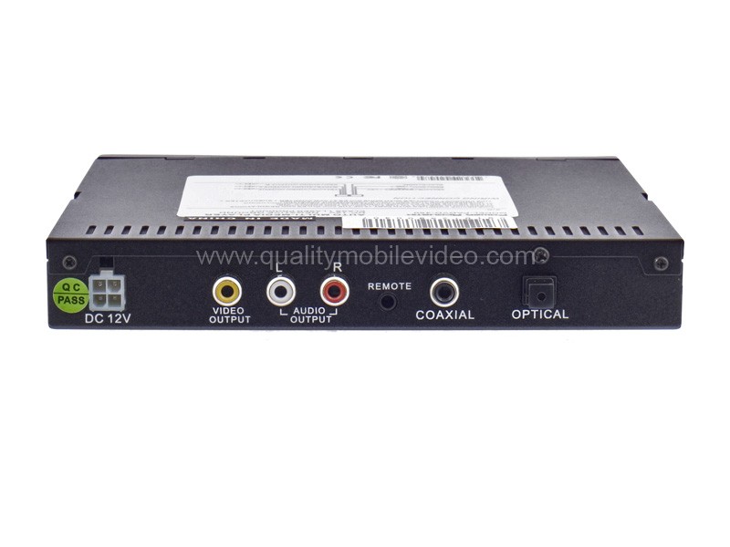 Power Acoustik PADVD-450 Half-DIN In-Dash Slim DVD Player