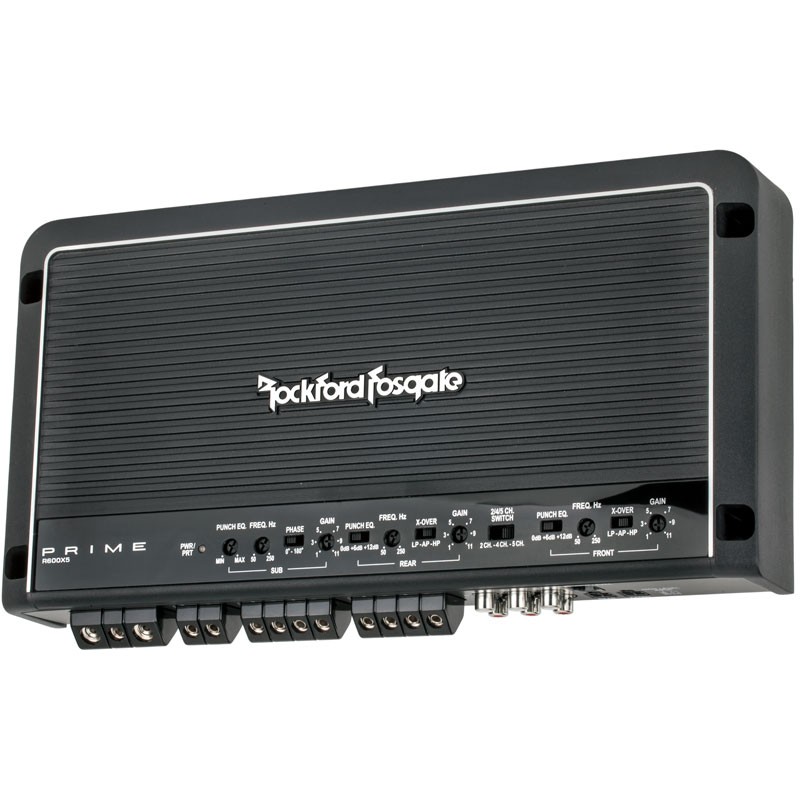 Rockford Fosgate R600X5 600 Watt 5Channel Class D Car Amplifier