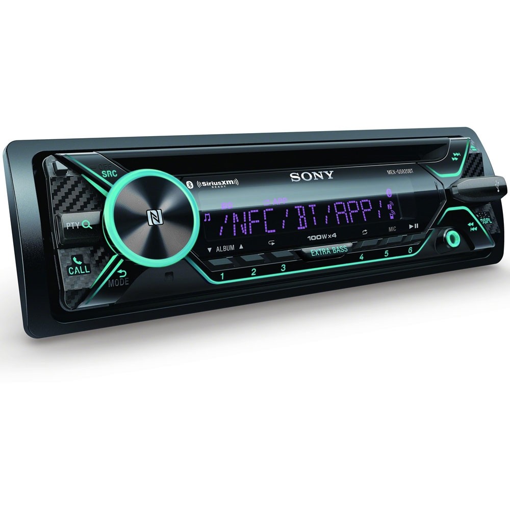 Sony MEXGS820BT Single DIN Car Stereo Receiver with Bluetooth and
