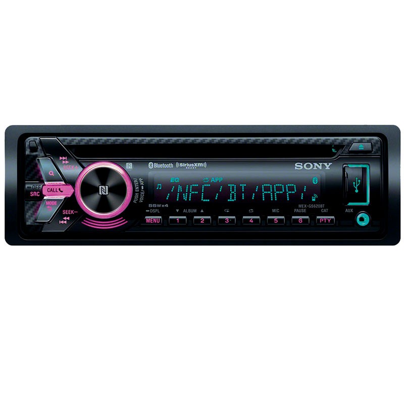 Sony MEXGS620BT Single DIN CD Car Stereo with Bluetooth and NFC