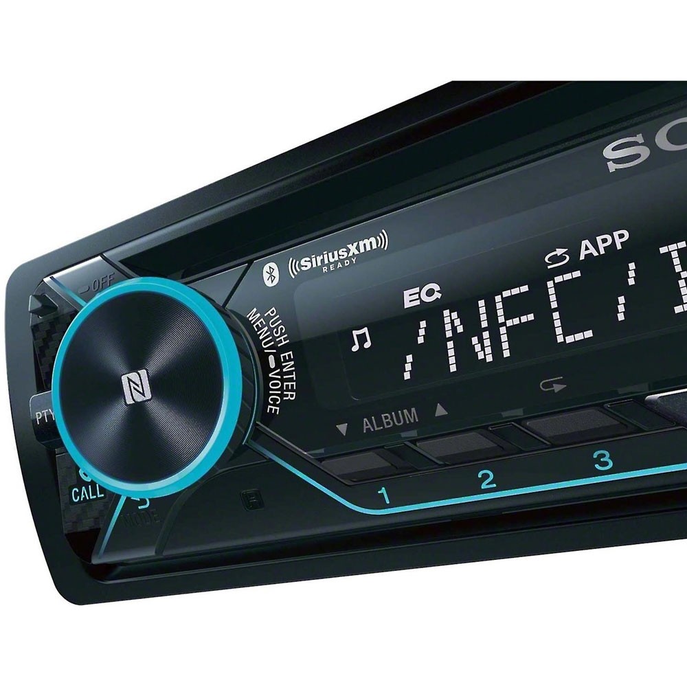 Sony MEXXB120BT Single DIN Car Stereo Receiver with Bluetooth and
