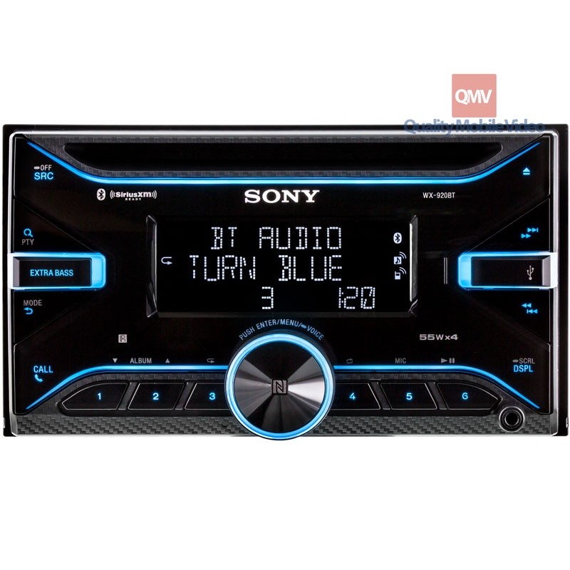 Sony WX920BT Double DIN Car Stereo Receiver with Bluetooth and