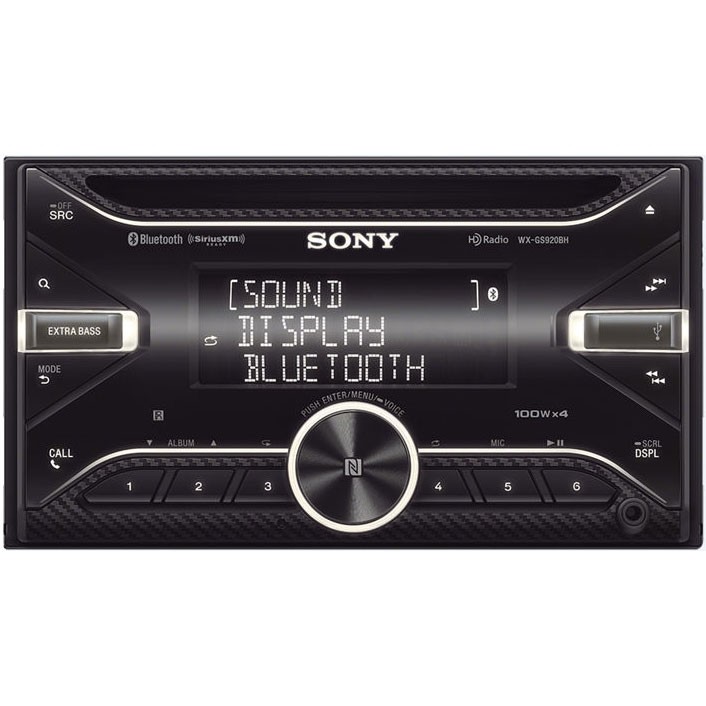 Sony WXGS920BH Double DIN Car Stereo Receiver with HD Radio, NFC