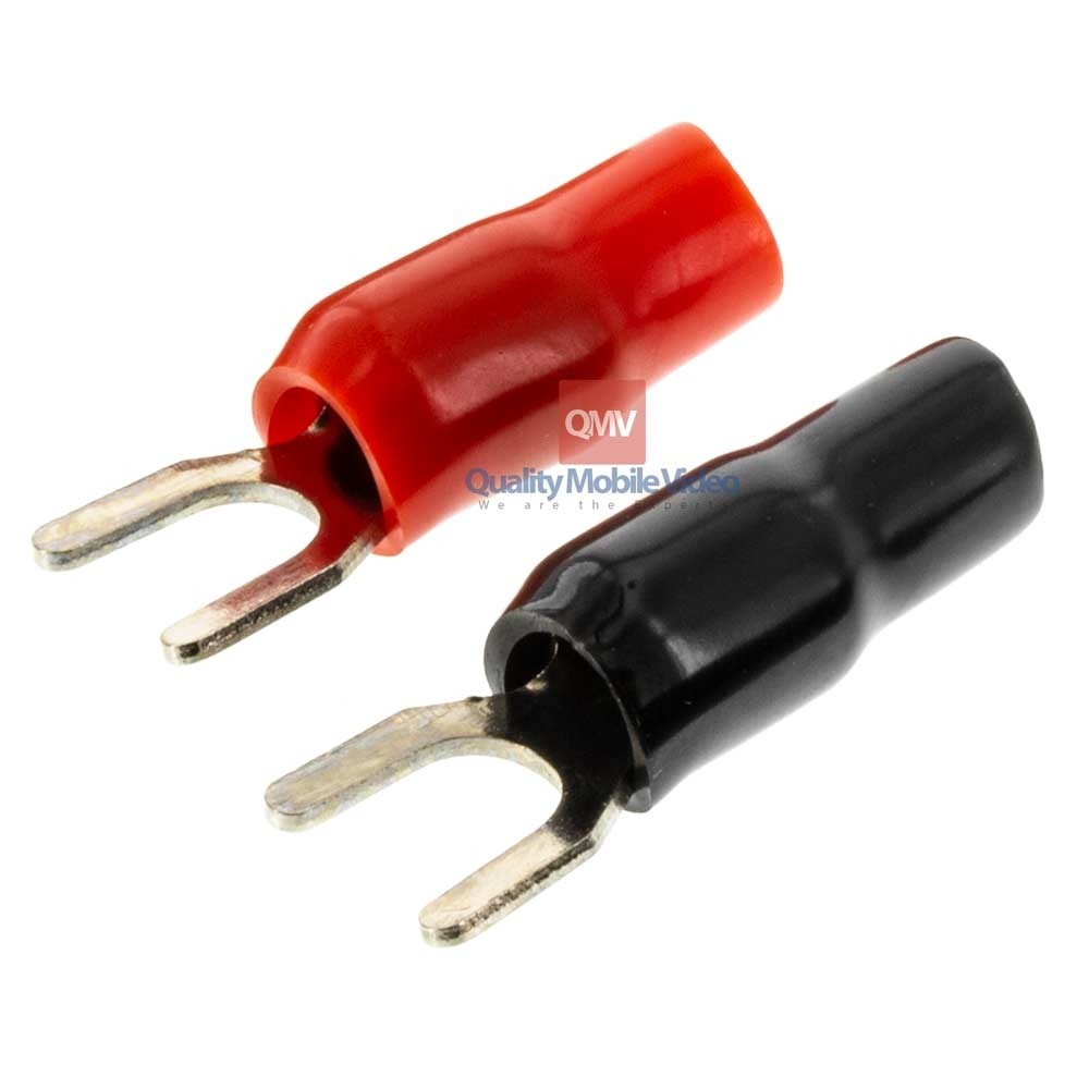 TSpec V8ST1 V8 Series 4 Gauge 0.25 inch Barrier Nickel Plated Spade