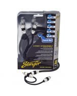 Stinger SI823 8000-Series 20-Foot Car Stereo RCA Interconnect Cables