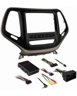 Metra 99-6526BZ Double DIN Dash Kit Bronze for 2014-Up Jeep Cherokee Vehicles-main