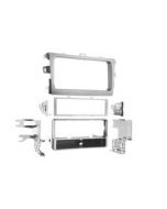 Metra 99-8223S Silver Single or Double DIN Dash Kit