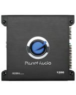 Planet Audio AC1200.4 Bridgeable 4-Channel Power Amplifier with 1200 Watts Power