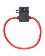 Accelevision 5062R 10 Gauge ATC Fuse Holder - Red