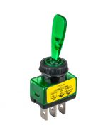 Accele 178GRN Toggle Switch with Green LED indicator - Main