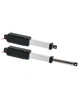 6102M Micro 12 Volt Linear Actuator - Open and Closed