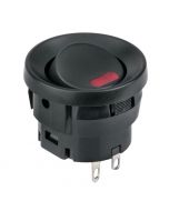 Accele 6404 Round Rocker Switch with RED LED indicator - Main