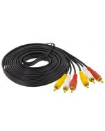 Accelevision AVS-9 RCA Audio and Video Cable - 9 Foot