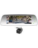 Accelevision RVMHDMONITOR 7 inch HD Clip-On Rearview Mirror Monitor with Surface Mount Backup Camera