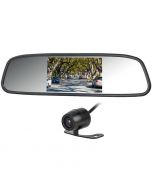 Accelevision RVM43CLIPK 4.3 inch Rearview Mirror Monitor with Mini Backup Camera - Main