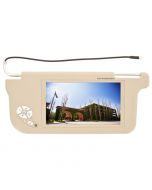 Accelevision ZSV9DR Driver Side Replacement Sun Visor Monitors - Front