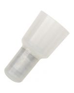 American Terminal CE550S-100 Nylon Insulated Caps 12/10-Gauge Clear Caps