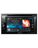 Pioneer AVH-X2500BT Double DIN Multimedia DVD Receiver with 6.1 inch touchscreen Display, AppRadio Mode, Bluetooth, Pandora support, and MIXTRAX