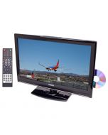 Axess TVD1801-22 22" HD LED TV with AC/DC power adapter and built in DVD