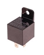Beuler BU5083-L000 12V 40/60A 5-pin SPDT relay with plastic mounting tab and terminals visible