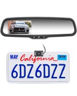 Boyo Vision VTC1743M 4.3" Rearview Mirror Monitor License Plate Backup Camera System