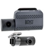 Boyo VTR219GW Dual Camera Full HD Dash Camera Recorder with Wifi Smartphone Connectivity