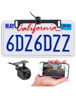 Boyo VTX400W WiFi Smartphone Backup Camera with Surface or License plate mount - Main