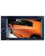 Boss Audio BV9364BI 6.2" Double-Din In-Dash Touchscreen DVD Receiver With Ipod control & Bluetooth - Front of unit