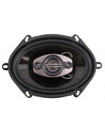 POWER ACOUSTIK CF-573 Crypt Series Speaker (5" x 7", 240-Watt Max, 3-Way) for Vehicles