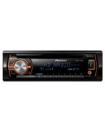 Pioneer DEH-X5500HD Single-DIN In-Dash CD Receiver with USB control for iPod & iPhone HD radio, and Pandora ready with MIXTRAX - Orange illumination