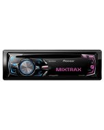Pioneer DEH-X8500BS Single-DIN In-Dash CD Receiver with Full Dot LCD display, USB control for iPod & iPhone, Bluetooth, SiriusXM Ready, Pandora, and MIXTRAX - Blue illumination
