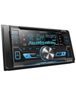 Kenwood eXcelon DPX792BH Double DIN Car Stereo Receiver with Bluetooth and HD Radio 