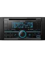 Kenwood DPX794BH Double DIN Car Stereo CD Receiver with Bluetooth, HD Radio and Amazon Alexa