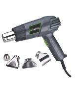 Genesis GHG1500A Dual Temperature Heat Gun Kit with Four Metal Nozzle Attachments