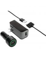 Griffin NA23093 iPad®/iPod®/iPhone® PowerDuo AC/DC Chargers