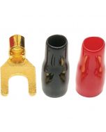 DISCONTINUED - Metra GSTB4 #10 Gold Spade Terminals - 14 Gauge